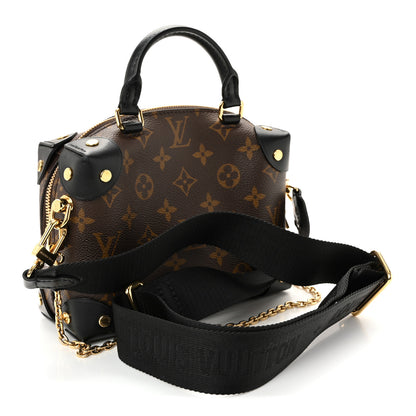Louis Vuitton Monogram Petite Malle Souple Black 3 of 9