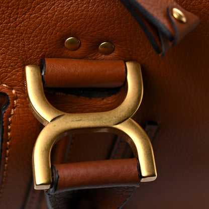 Chloe Calfskin Large Marcie Satchel Tan 12 of 12