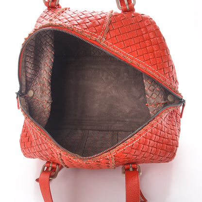 Bottega Veneta Cervo Intrecciato Satchel Orange 5 of 11
