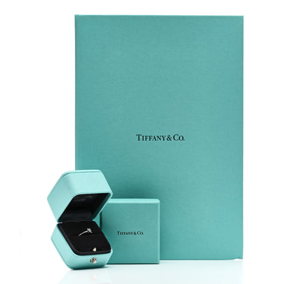 Tiffany Platinum Diamond .20ct Solitaire Engagement Ring 48 4.5 7 of 7