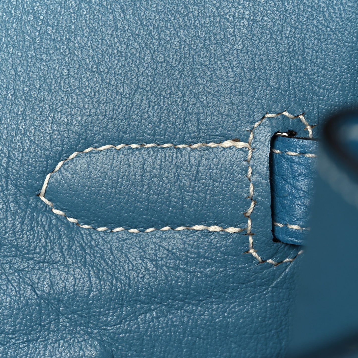 Togo Birkin 35 Blue Jean