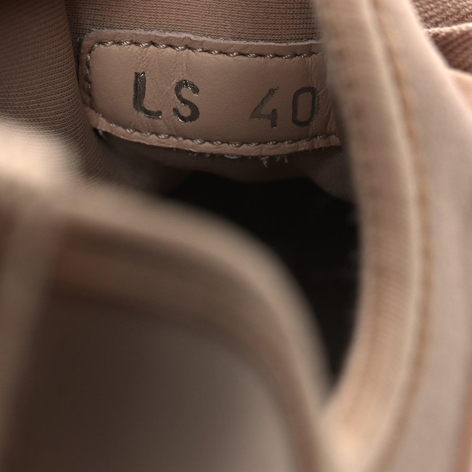 Christian Dior Neoprene Rubber Womens D-Connect Sneakers 40 Nude 10 of 12