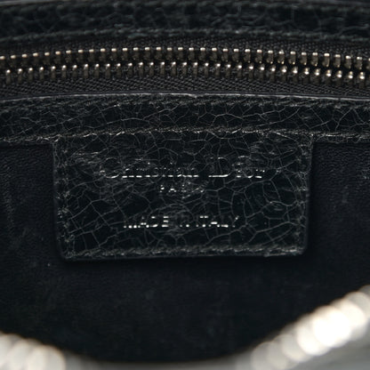 Christian Dior Ceramic Effect Deerskin Jeweled Swan Lady Dior Black 8 of 12