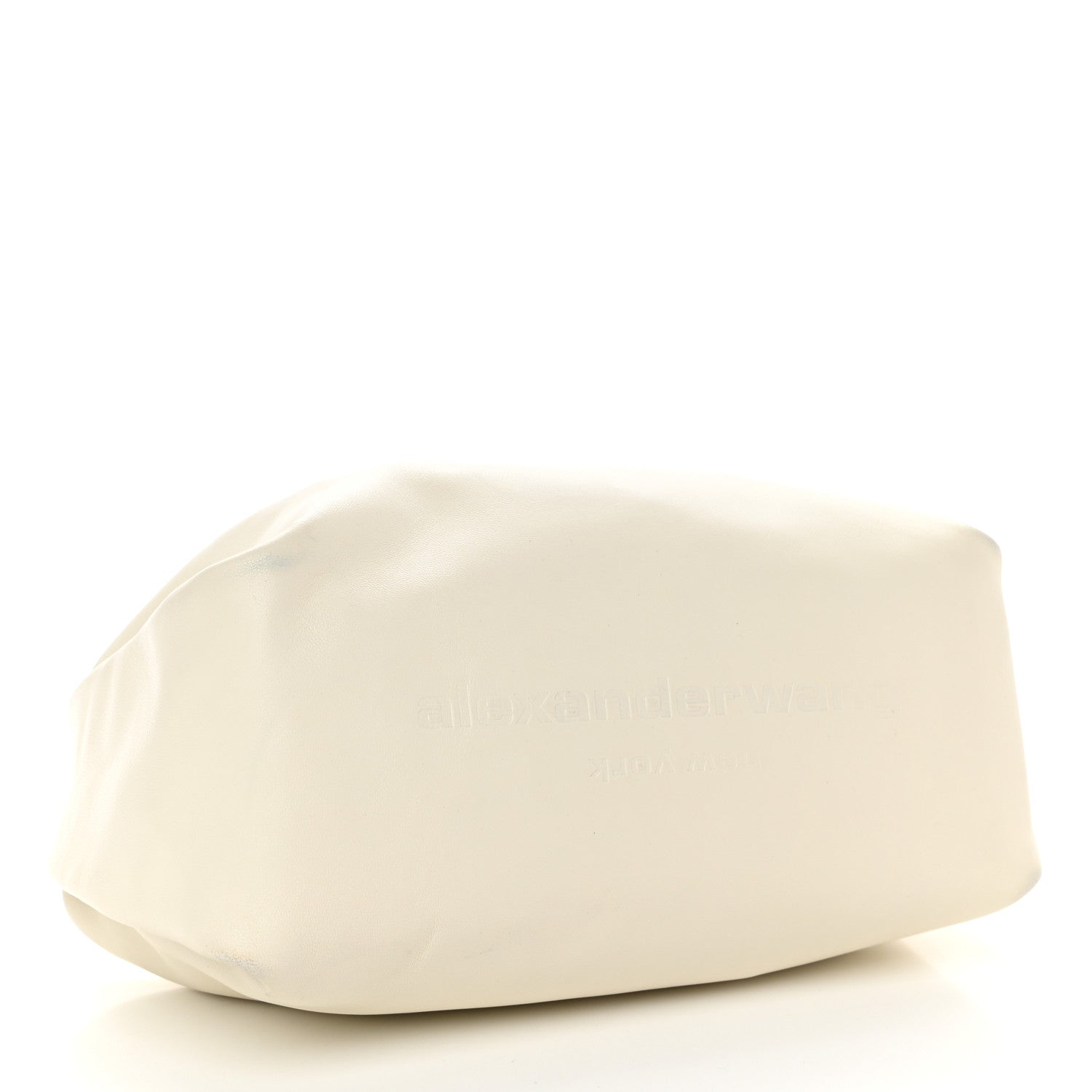 Alexander Wang Lambskin Mini Scrunchie Bag White 3 of 7