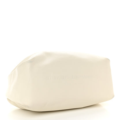 Alexander Wang Lambskin Mini Scrunchie Bag White 3 of 7