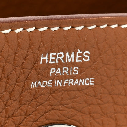Hermes Taurillon Clemence Lindy 26 Gold 6 of 8