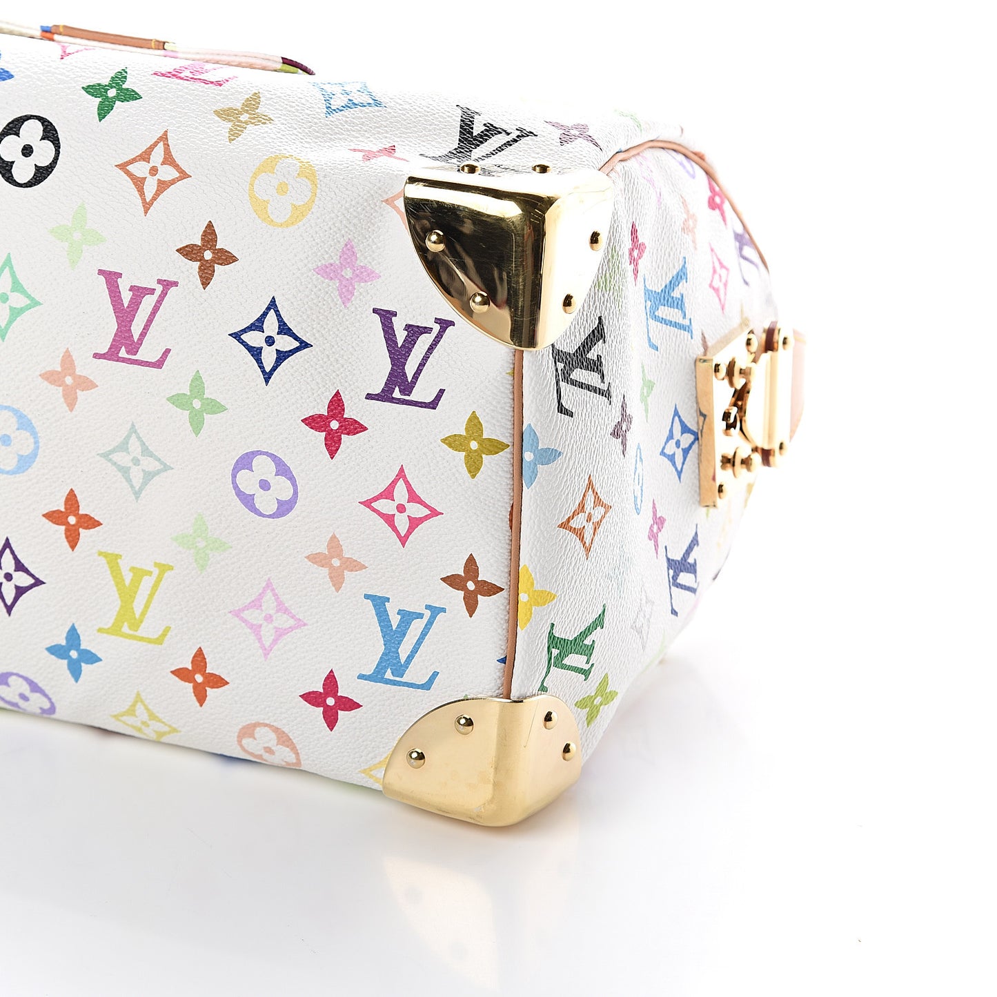 Monogram Multicolor Speedy 30 White