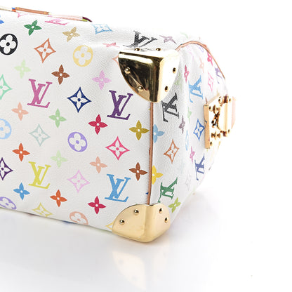 Louis Vuitton Monogram Multicolor Speedy 30 White 7 of 8
