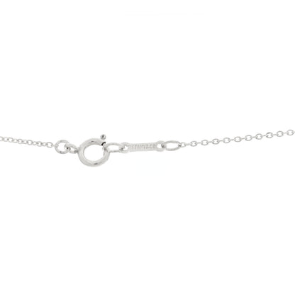 Tiffany Sterling Silver 11mm Elsa Peretti Bean Pendant Necklace 5 of 5