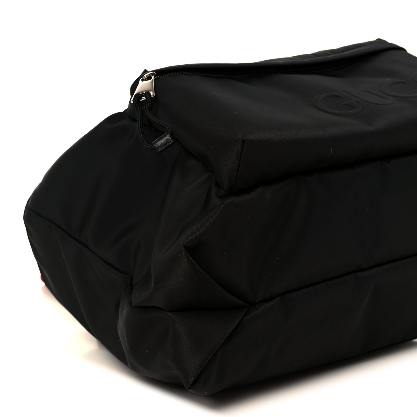Nylon Logo Tote Black