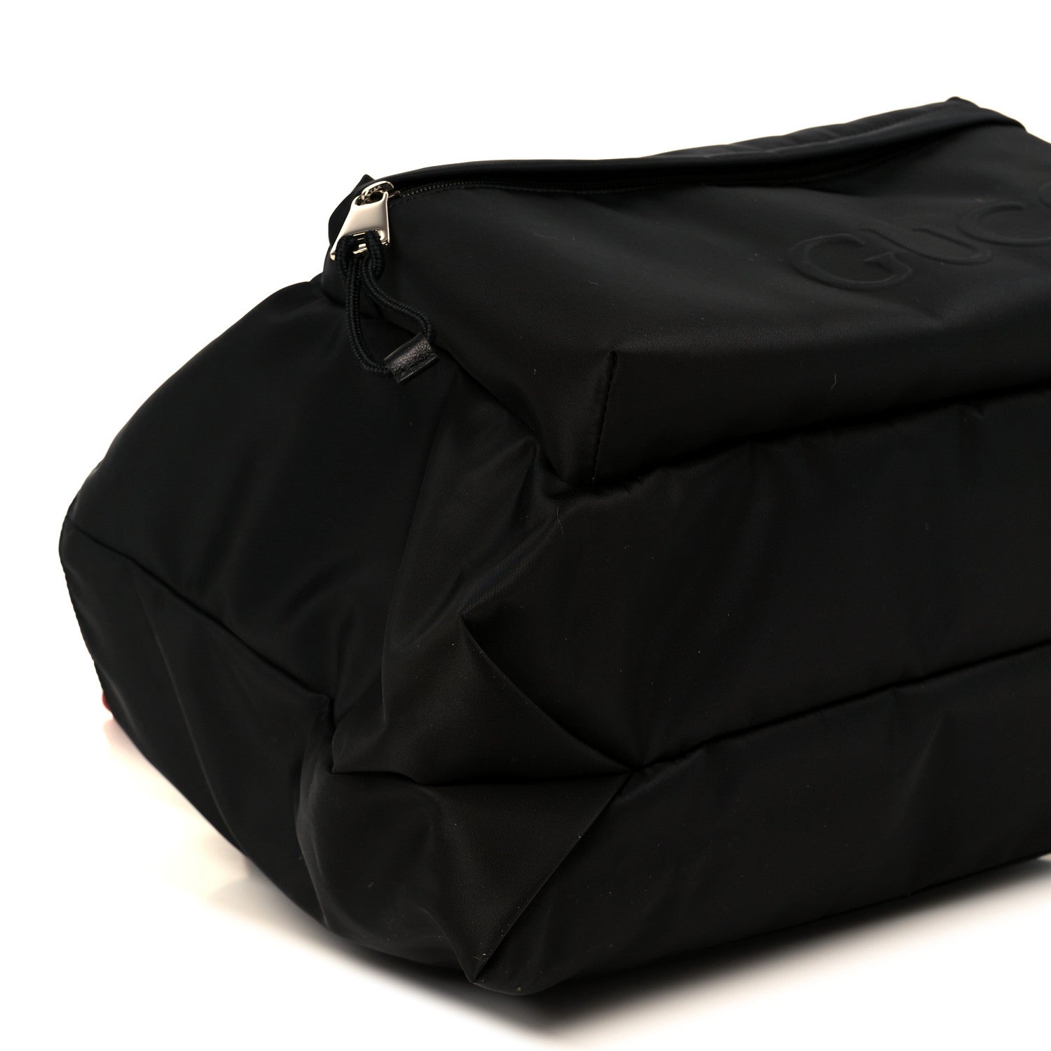 Gucci Nylon Logo Tote Black 10 of 12