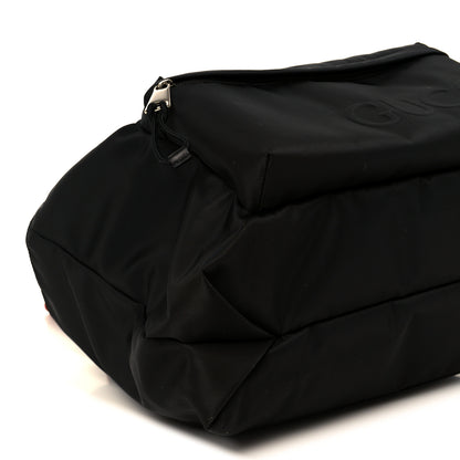 Gucci Nylon Logo Tote Black 10 of 12