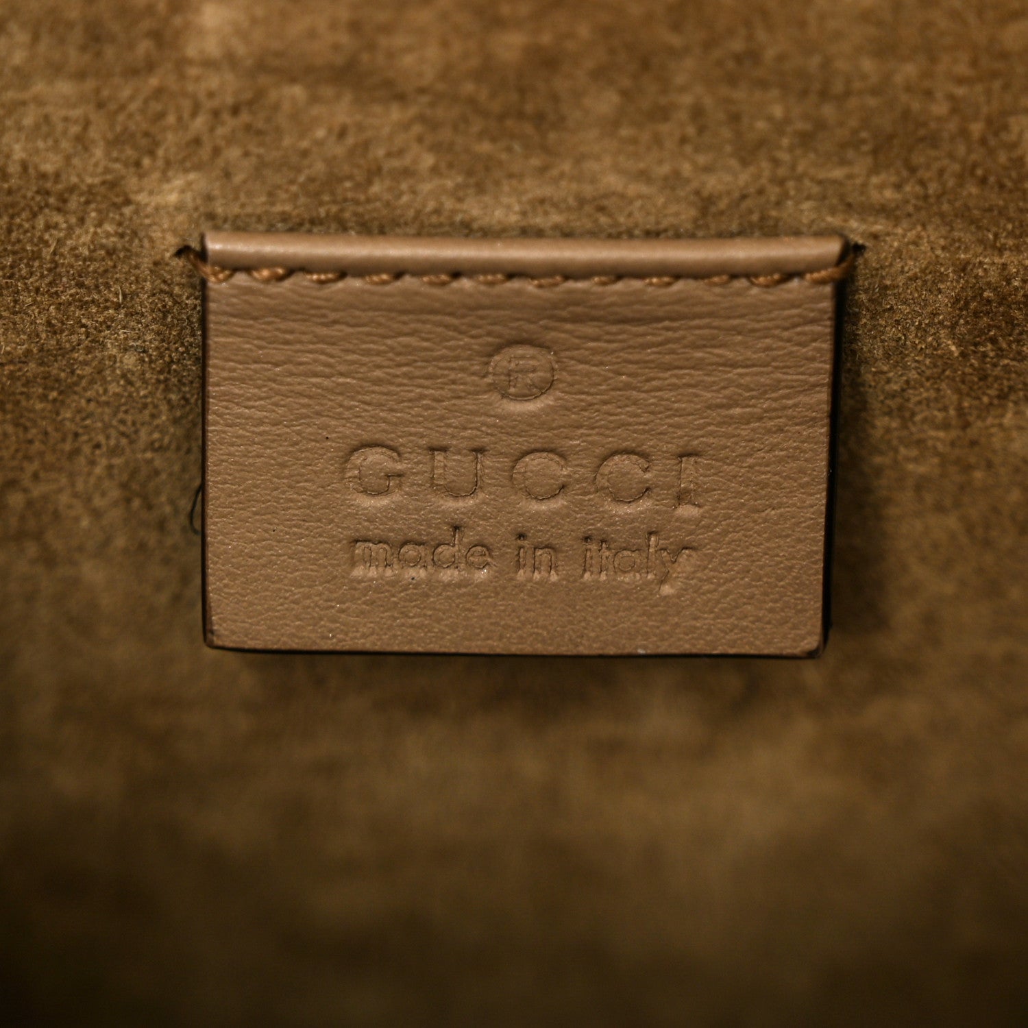 Gucci GG Supreme Monogram Mini Dionysus Shoulder Bag Taupe 6 of 10