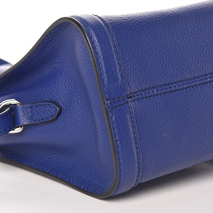 Alexander McQueen Pebbled Calfskin Mini Padlock Tote Ultramarine 7 of 8