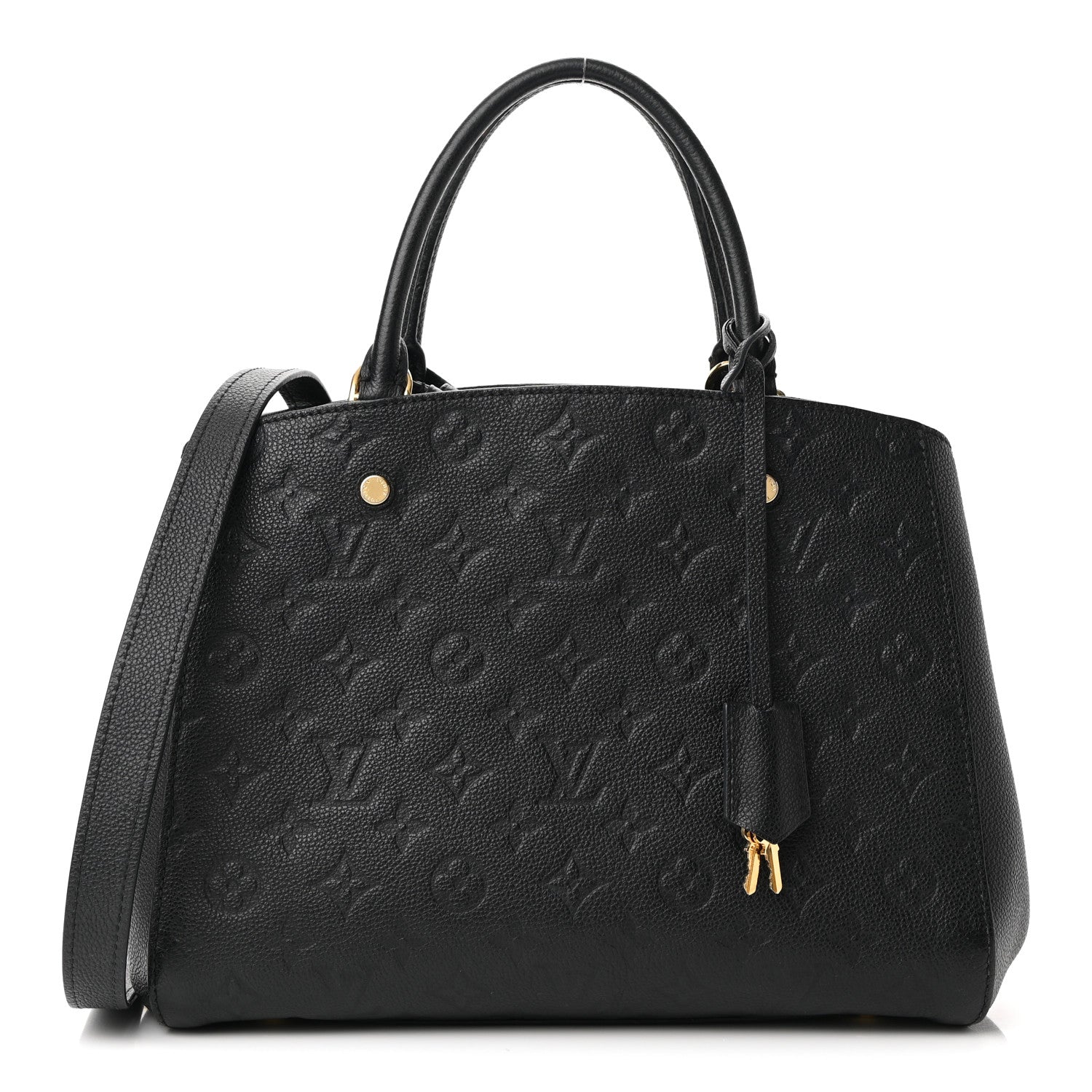 Louis Vuitton Empreinte Montaigne MM Black 1 of 9