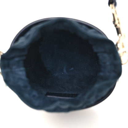 Christian Dior Calfskin Micro Dior Vibe Bucket Blue 5 of 14