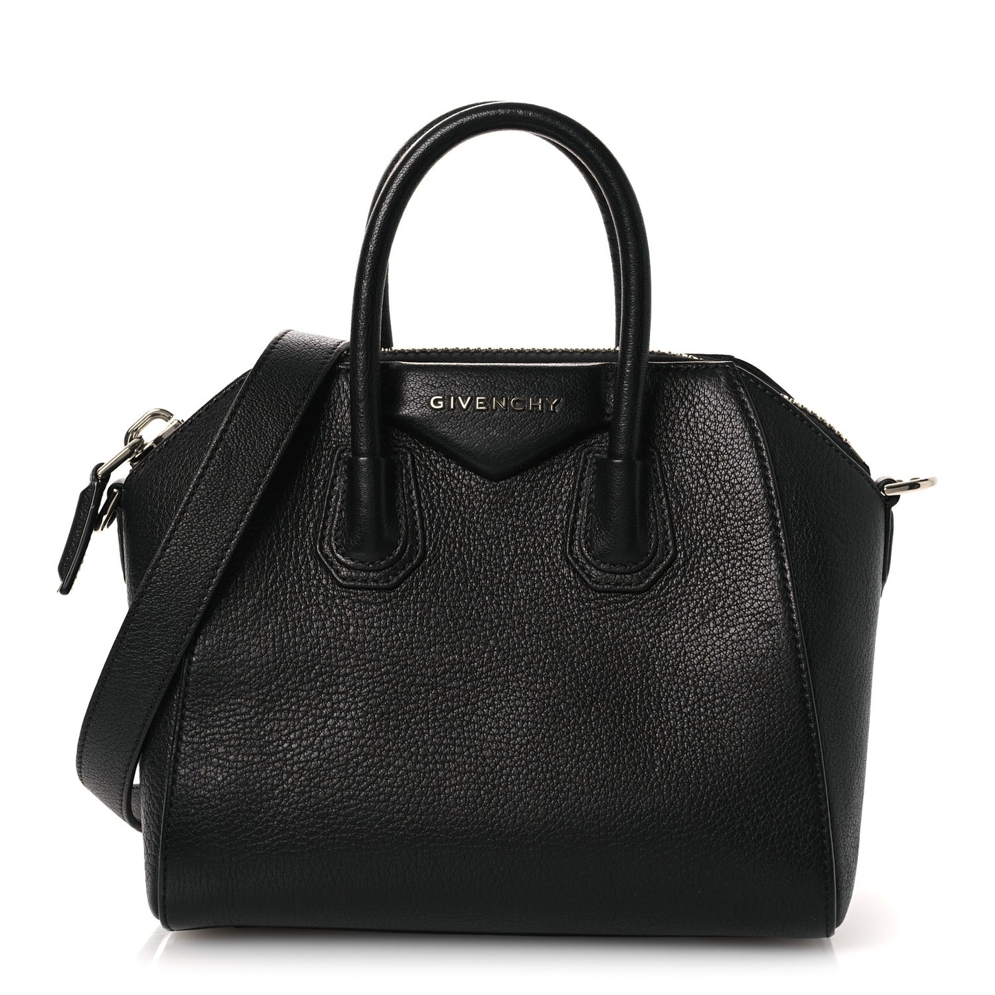 Sugar Goatskin Mini Antigona Black