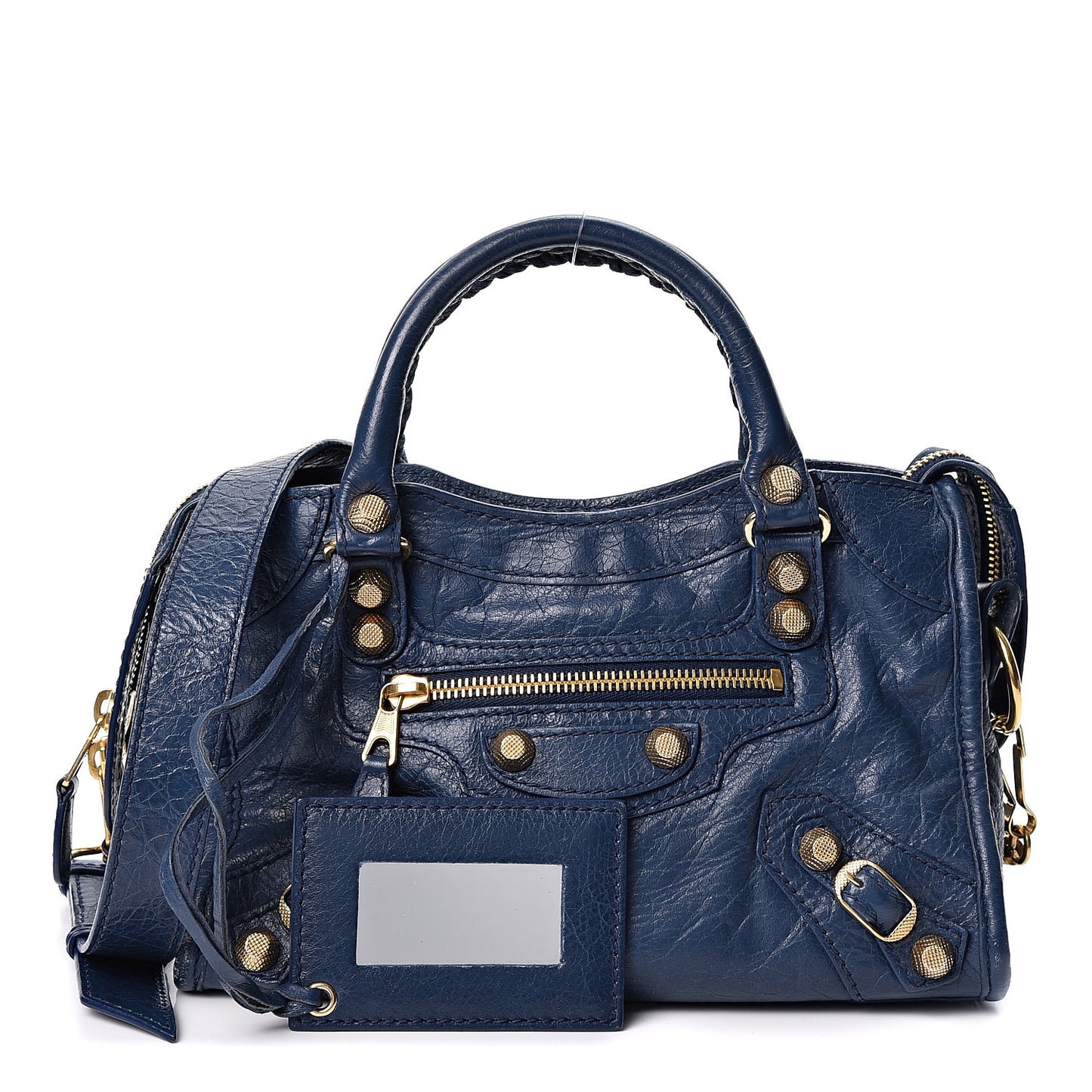 Agneau Giant 12 Gold Hardware Mini City Bleu Mineral