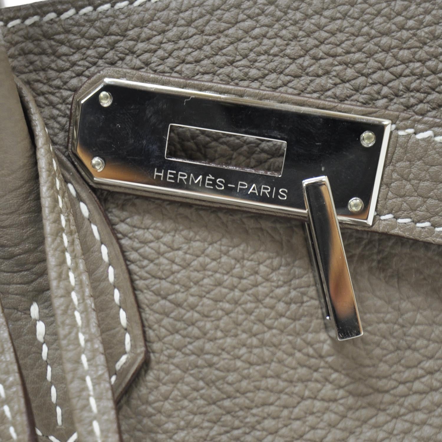 Hermes Togo Birkin 35 Etoupe 9 of 12