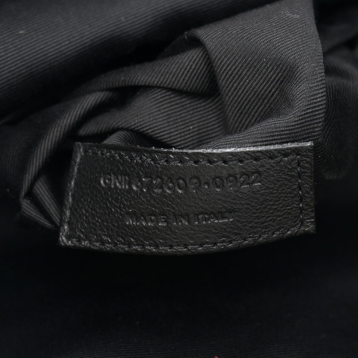 Saint Laurent Lambskin Matelasse Monogram Joe Backpack Black 7 of 11