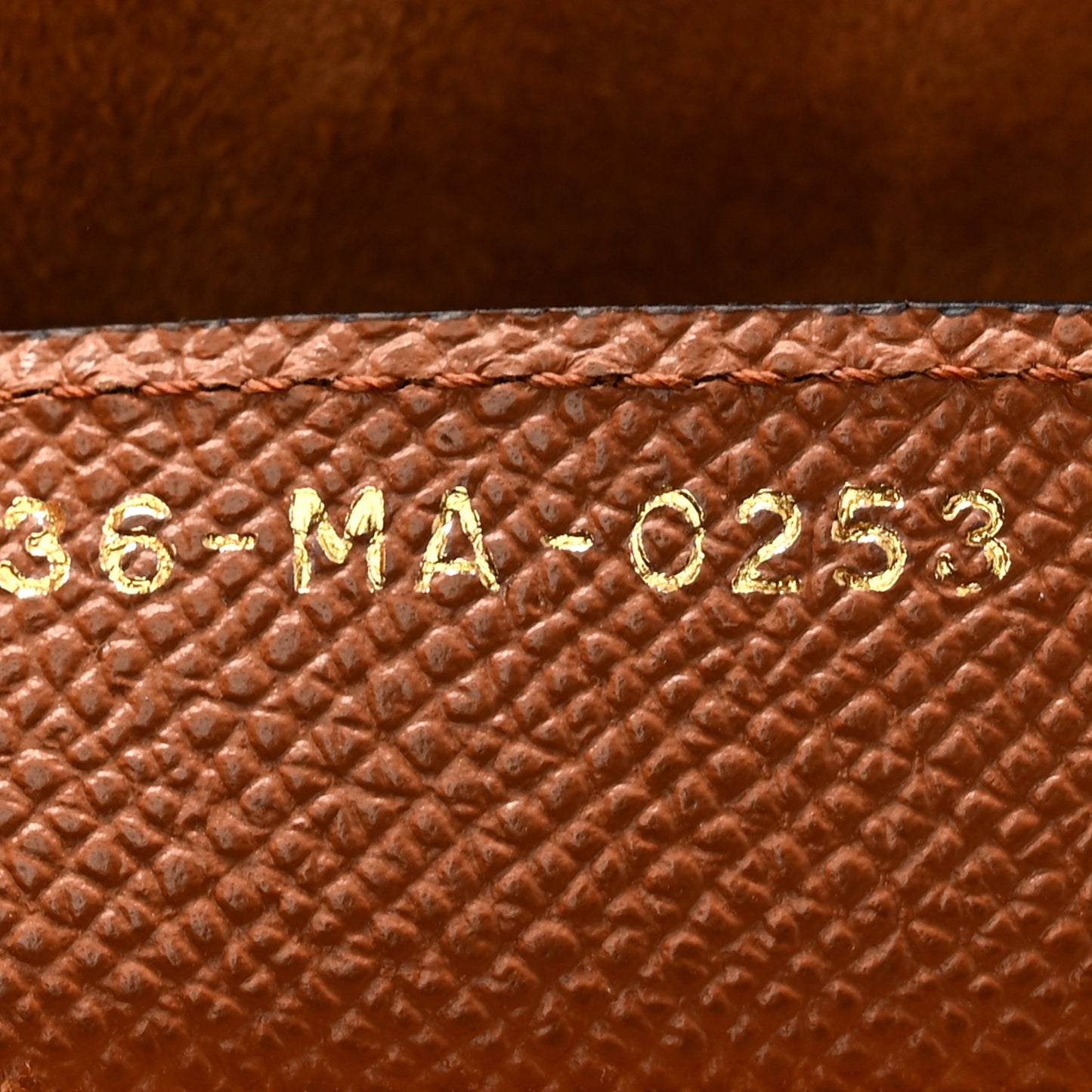 Grained Calfskin Saddle Bag With Strap Golden Saddle