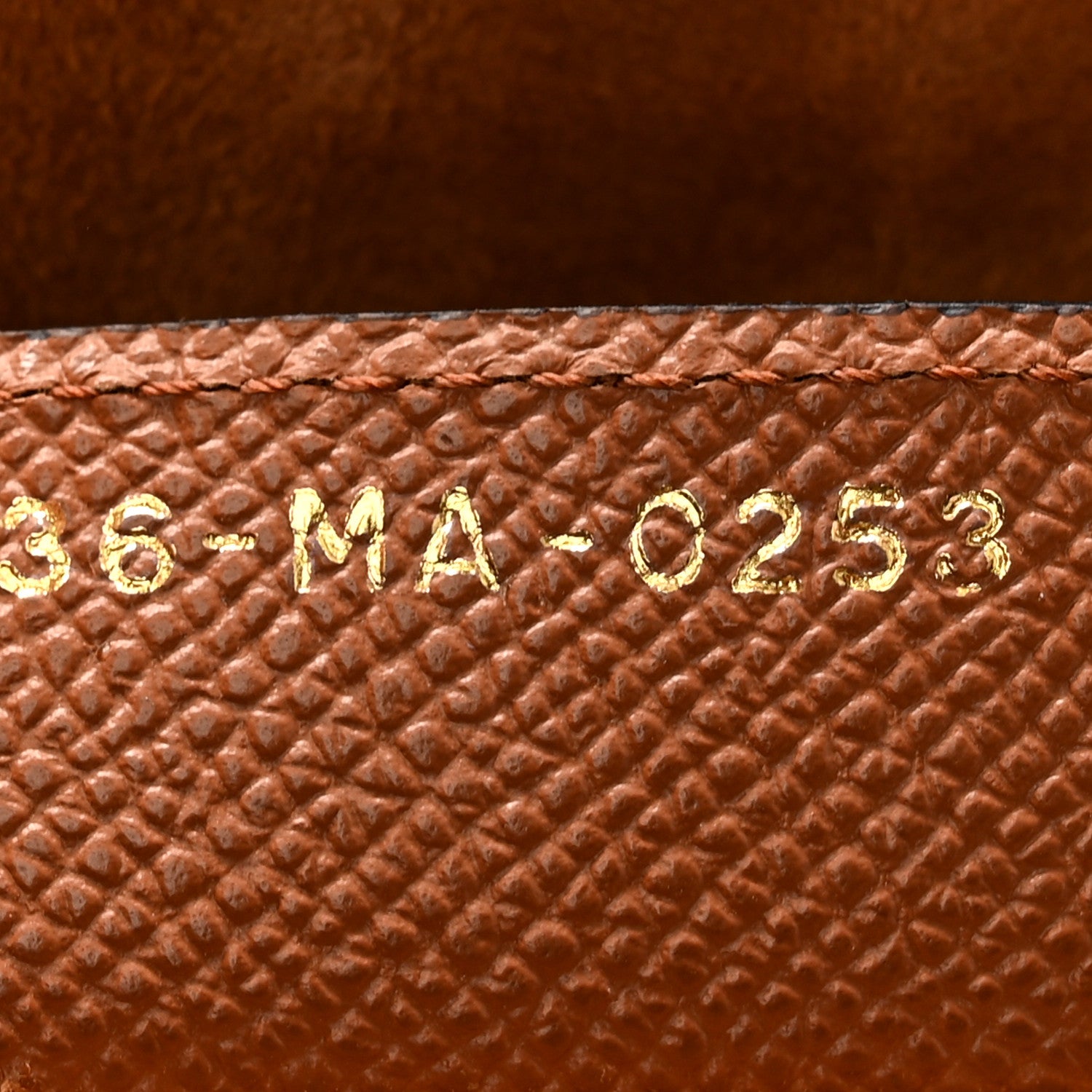Christian Dior Grained Calfskin Saddle Bag With Strap Golden Saddle 7 of 10