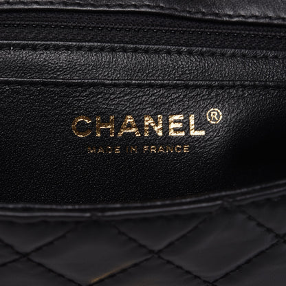 Chanel Aged Calfskin Quilted 2.55 Reissue Mini Flap Black 7 of 10