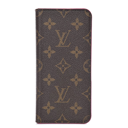 Louis Vuitton Monogram iPhone 7/8 Plus Folio Case Pink 1 of 7