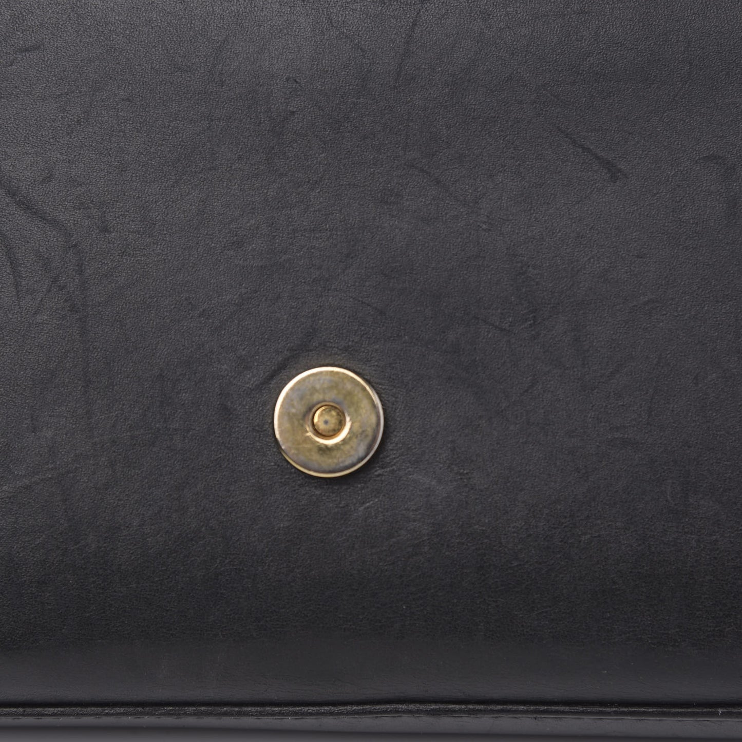 Calfskin Small Classic Monogram Kate Tassel Satchel Black