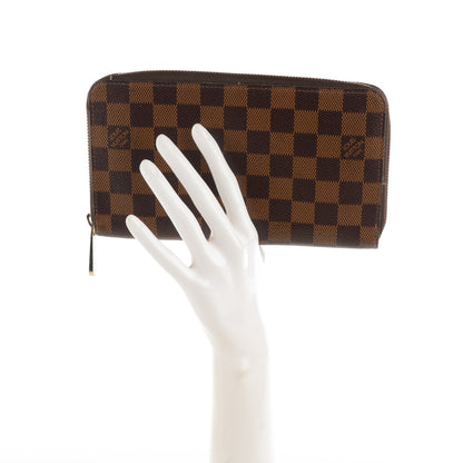 Louis Vuitton Damier Ebene Zippy Organizer Wallet 2 of 7