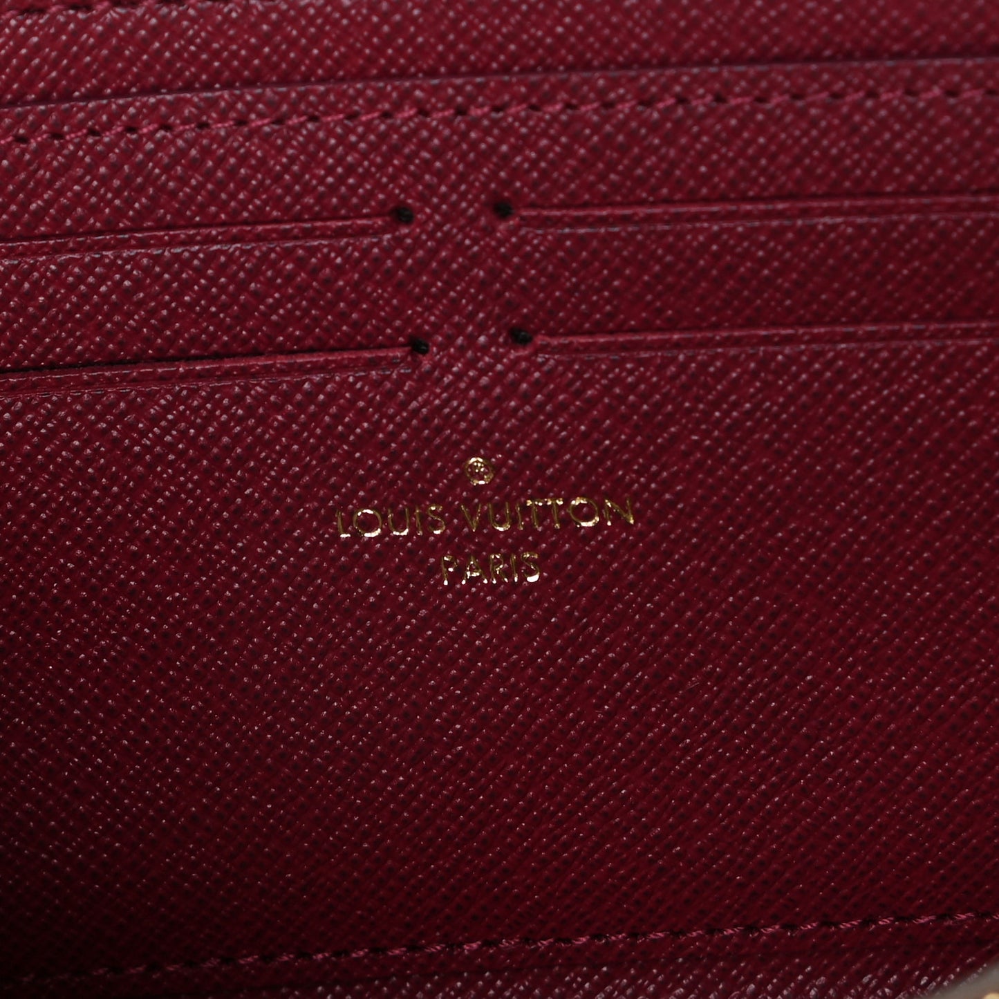Monogram Clemence Wallet Fuchsia