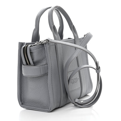 Marc Jacobs Grained Calfskin Small The Tote Bag Grey 2 of 10