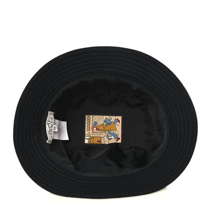 Hermes Cashmere Calvi Bucket Hat 59 Black 6 of 9