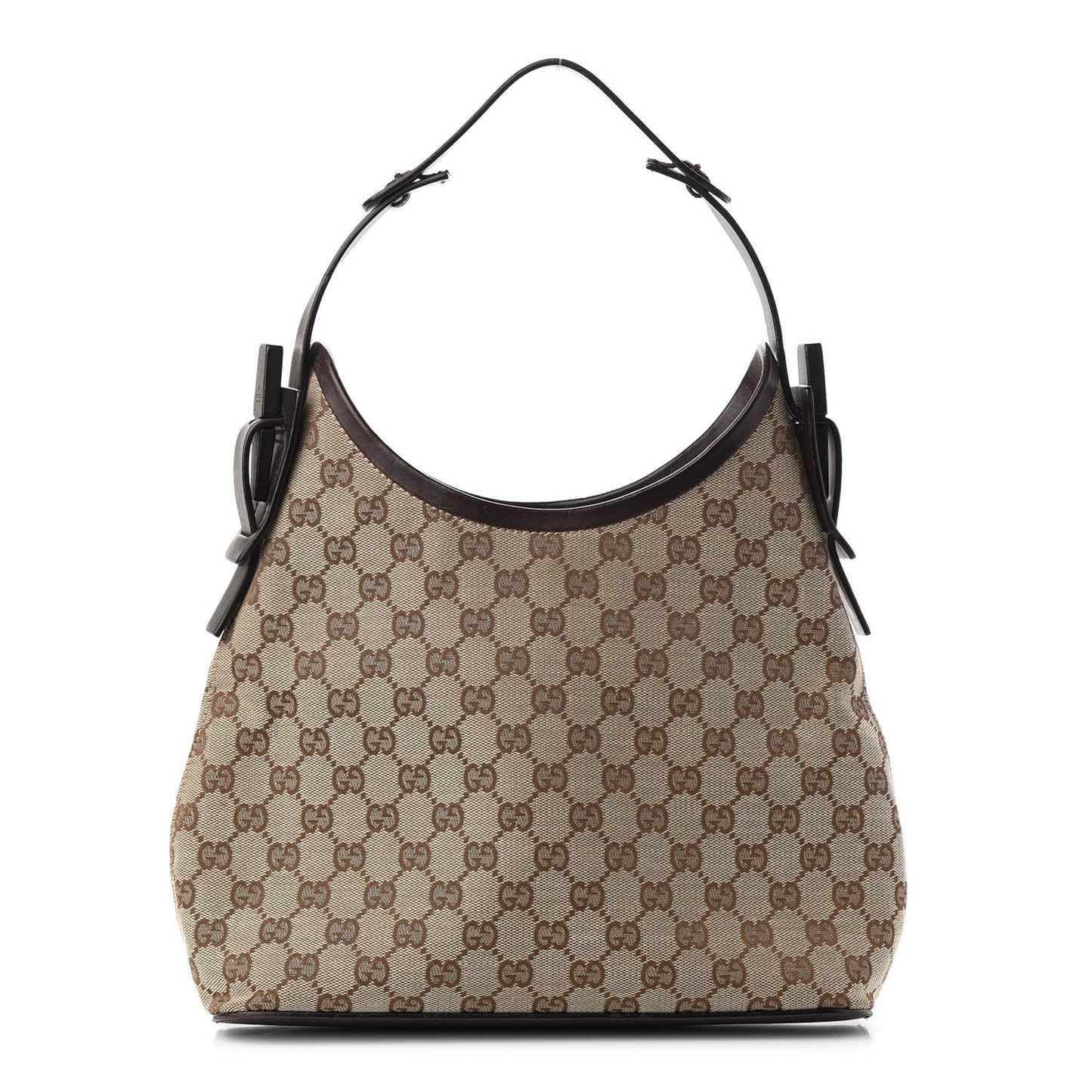 Monogram Small Hobo Dark Brown