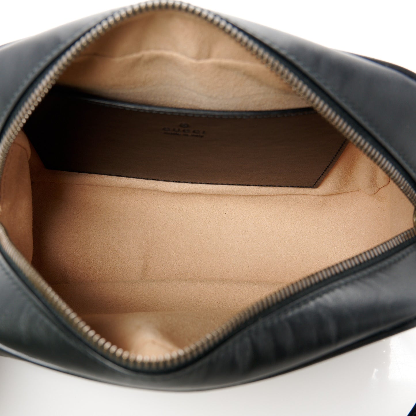 Calfskin Matelasse Small GG Marmont Chain Shoulder Bag Black