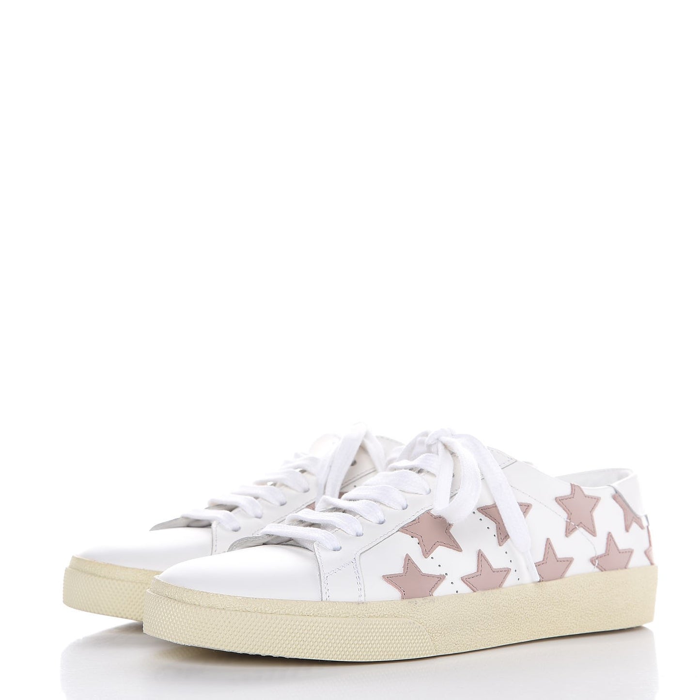 Nappa Star Court Sneakers 37 Off White Rose