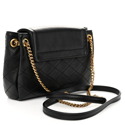 Saint Laurent Lambskin Quilted Monogram Mini Nolita Black 3 of 10