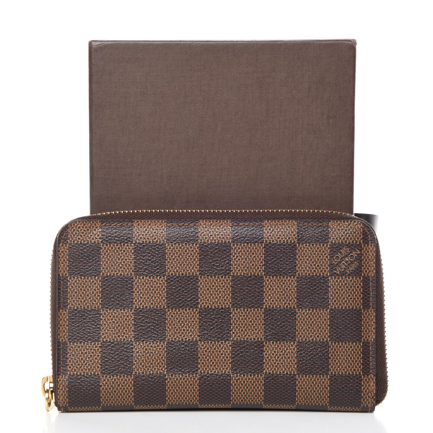 Damier Ebene Zippy Compact Wallet