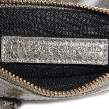 Balenciaga Chevre Porte-Monnaie Coin Purse Grey 8 of 10