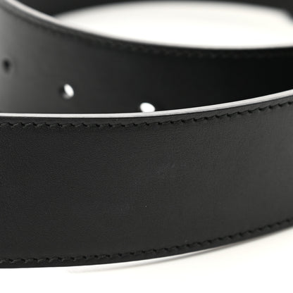 Gucci Calfskin Double G 40mm Belt 80 32 Black 7 of 10
