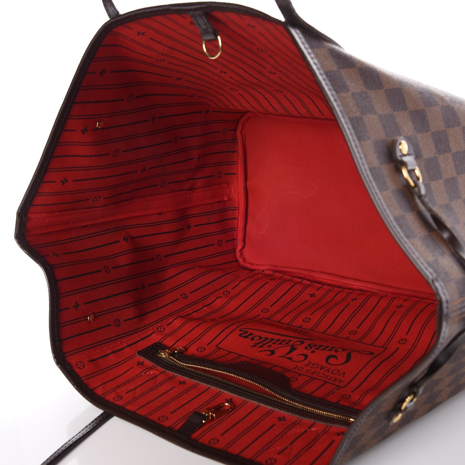 Louis Vuitton Damier Ebene Neverfull GM 5 of 11