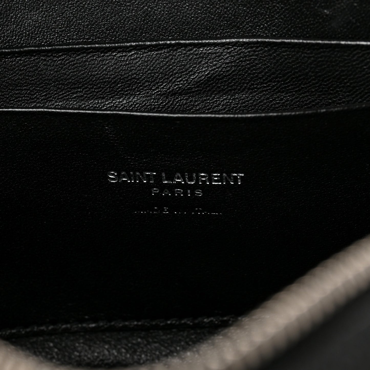 Grain De Poudre Matelasse Monogram Mini Lou Camera Bag Black