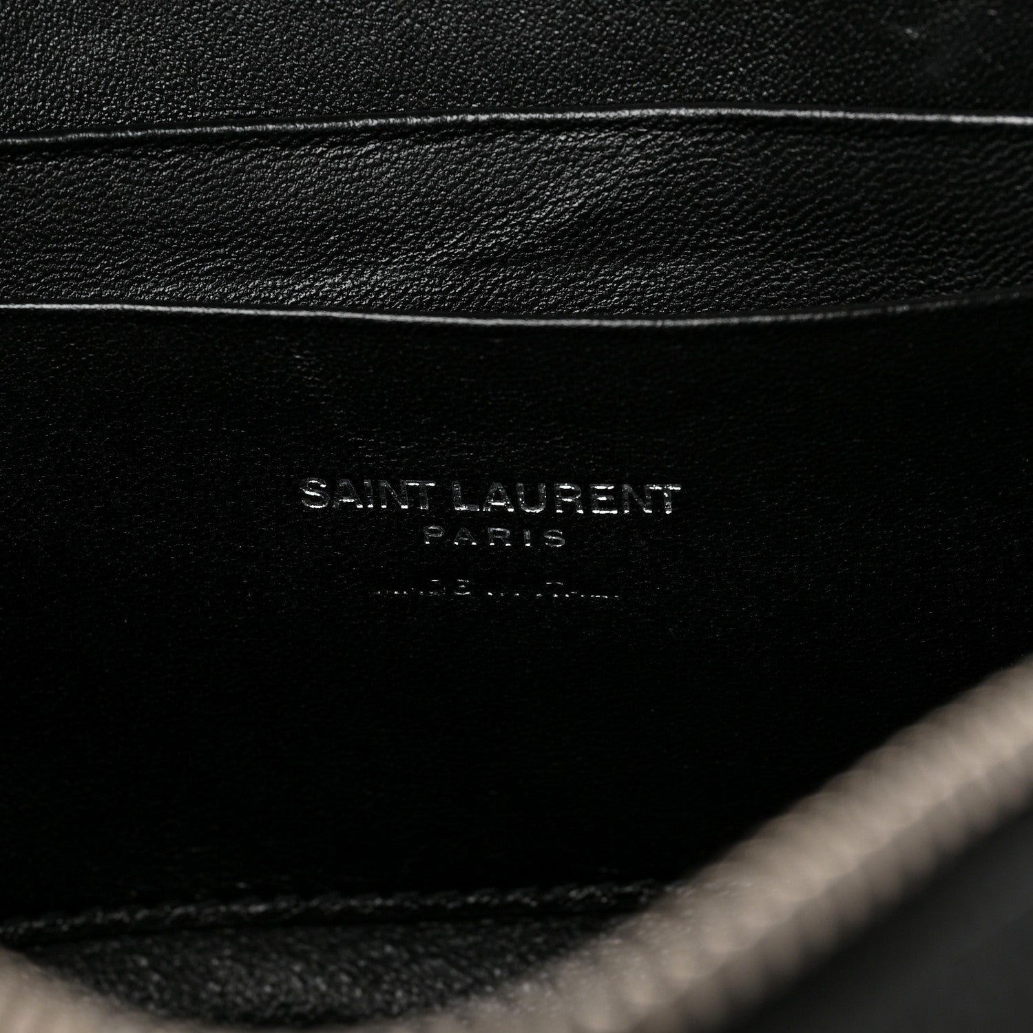 Saint Laurent Grain De Poudre Matelasse Monogram Mini Lou Camera Bag Black 5 of 8