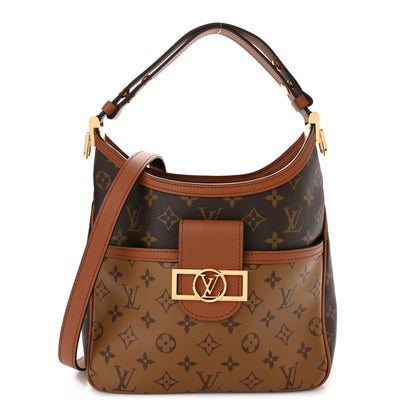 Louis Vuitton Reverse Monogram Dauphine Hobo PM 1 of 9