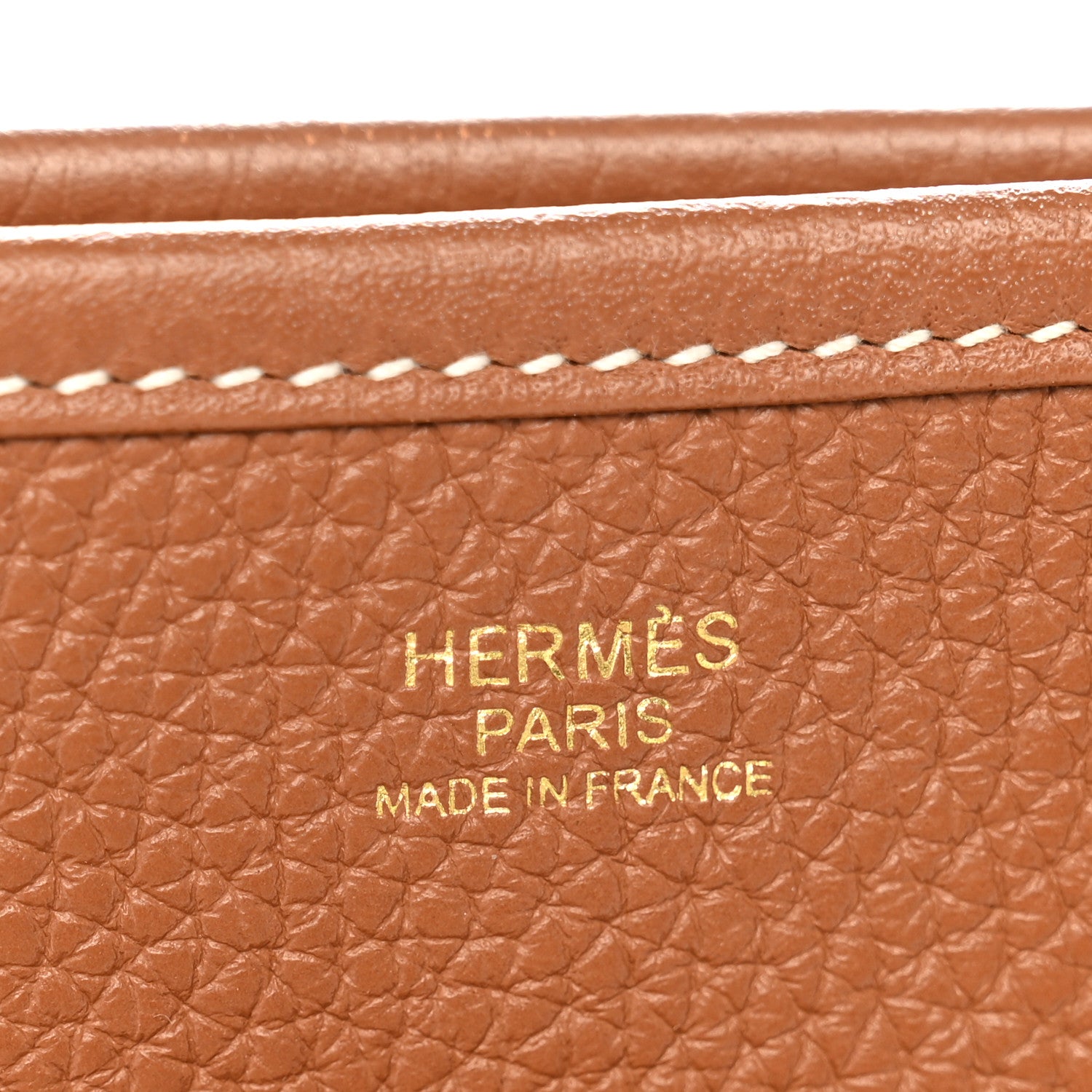 Hermes Taurillon Clemence Evelyne III PM Gold 6 of 11