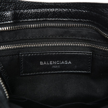 Balenciaga Chevre Silver Metallic Edge Hardware S City Black 6 of 7