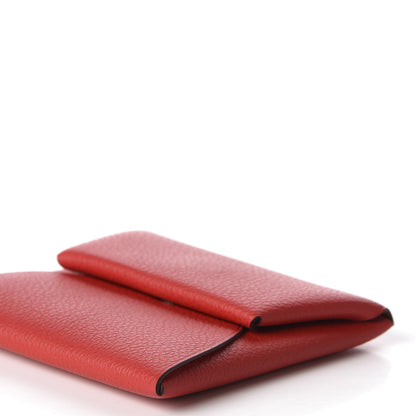 Hermes Evercolor Bastia Coin Purse Rouge De Coeur 7 of 8