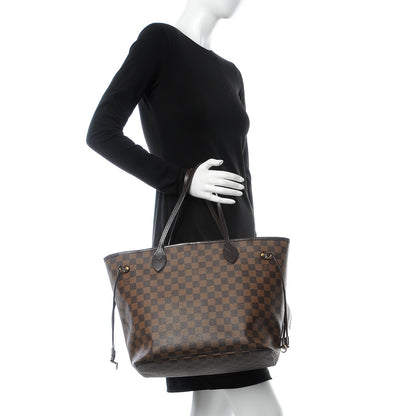 Louis Vuitton Damier Ebene Neverfull MM 2 of 8