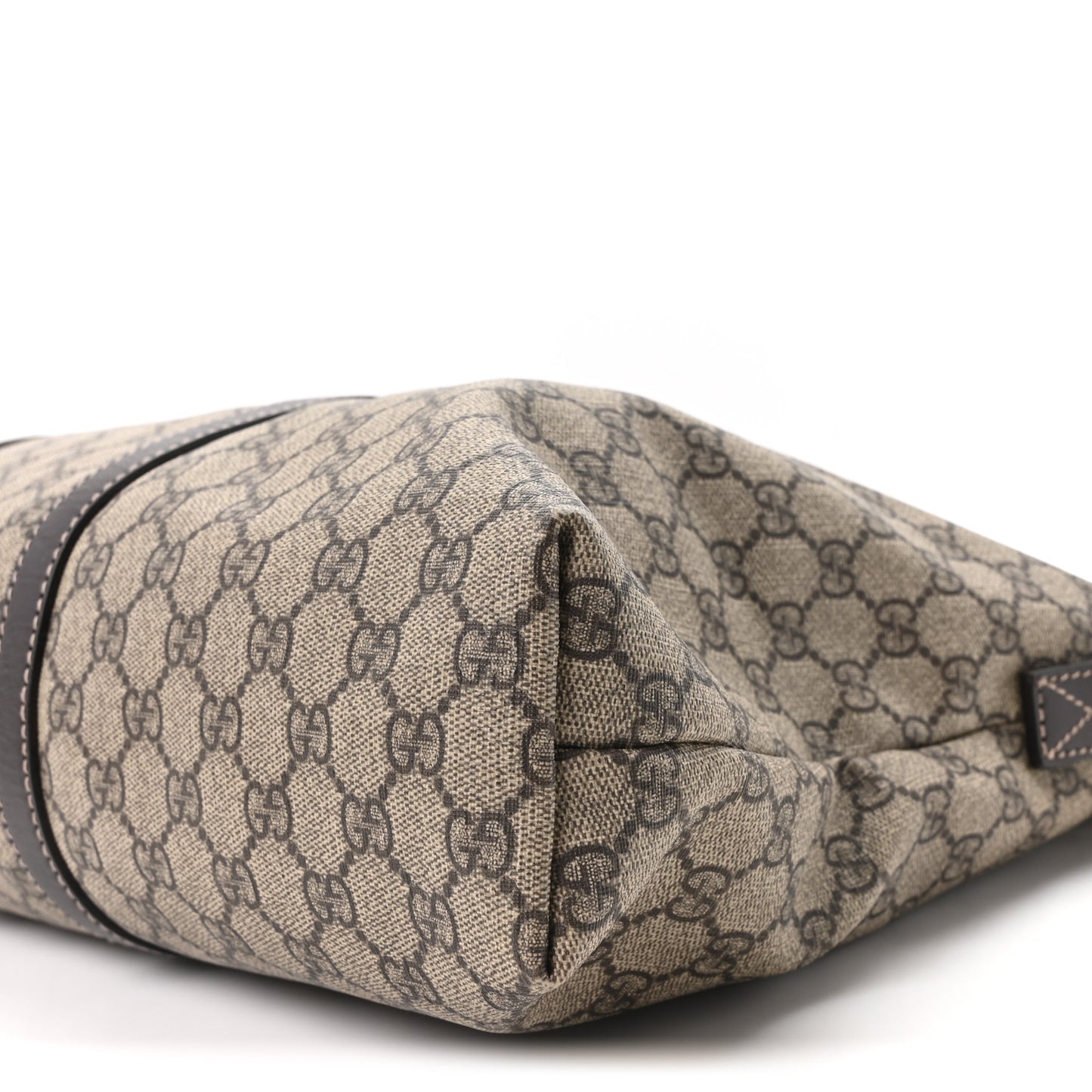 GG Plus Monogram Travel Bag Dark Brown
