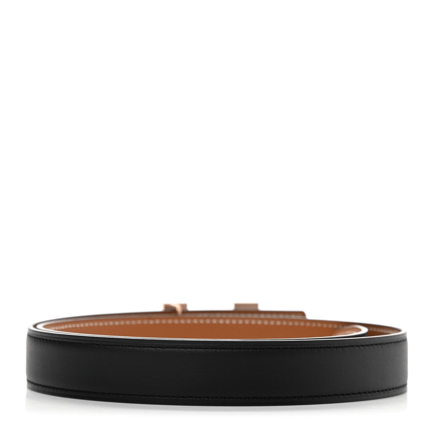 Hermes Swift Epsom 24mm Mini Constance H Belt 75 Black Gold 2 of 6
